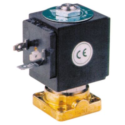Electrovalva cu talpa Parker cu 2 cai, 230 V CA, deschidere nominala 2,5 mm, priza DIN - 370093