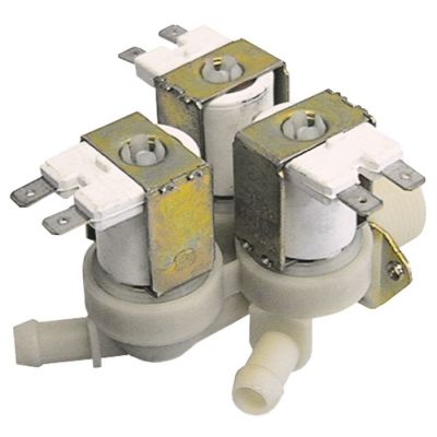 Electrovalva cu 3 cai, dreapta, 24 V CA, intrare ¾", iesire 11,5 mm, deschidere nominala DN10, TP - Cod 370115