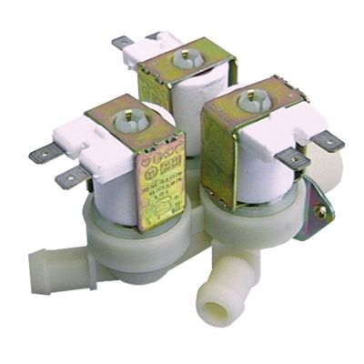 Electrovalva tripla 24 V CA, intrare ¾", iesire 14 mm, TP - 370116