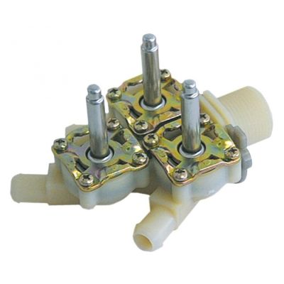 solenoid valve body triple 230V inlet ¾" outlet 14,5mm DN10 t.max. 90°C duty cycle 100%