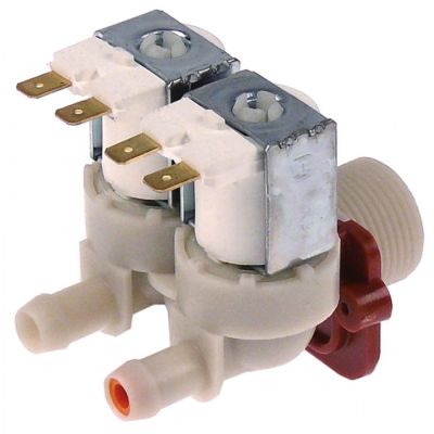 Electrovalva 2 cai, dreapta, 230 V, intrare ¾", iesire 11,5 mm, reductie iesire B 0,6 l/min - 370142