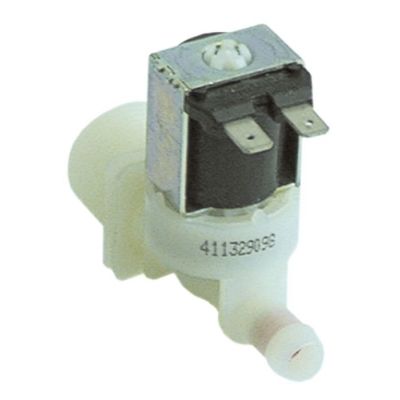 Electrovalva dreapta, 230 V, intrare ¾", iesire 11,5 mm, debit 2,5l/min - Cod 370180