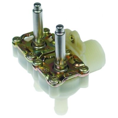 solenoid valve body double 230V inlet ¾" outlet 11,5mm DN10 t.max. 90°C duty cycle 100%
