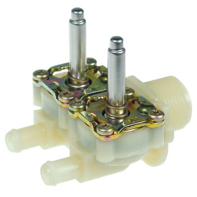 solenoid valve body double 230V inlet ¾" outlet 11,5mm DN10 t.max. 90°C duty cycle 100%
