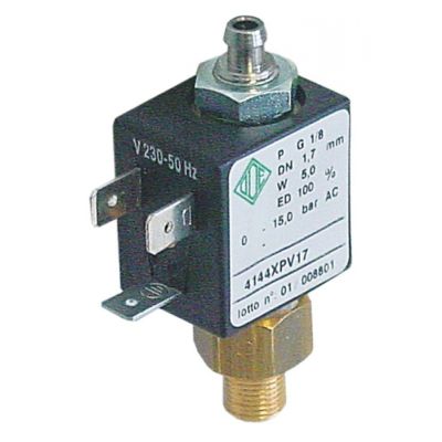 Electrovalva 2 Cai, 230 V, racord 1/8",deschidere nominala 6 mm - Cod 370233