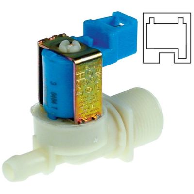 Electrovalva dreapta 230 V, intrare ¾", iesire 11,5 mm, deschidere nominala DN10, EATON (INVENSYS) - 370267