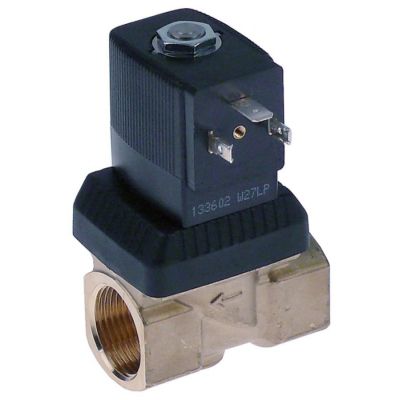 Electrovalva Burkert 6213, 230 V, 3/4", L 58 mm, DN 13 mm, membrana EPDM, max. 10 bari, -30 +120 °C - 370275