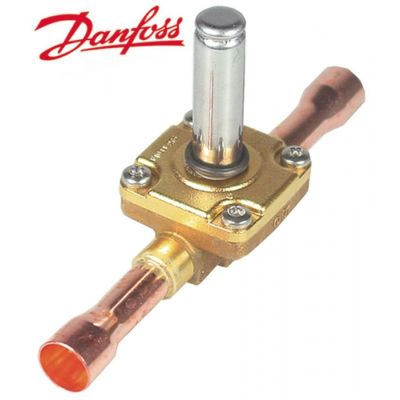 solenoid valve body NC type EVR 10 p max 35bar DN 9,5mm connection 16mm soldering connection