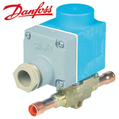 solenoid valve NC type EVR 6 230V p max 35bar connection 10mm soldering connection