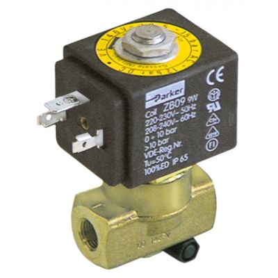 Electrovalva Scem Parker 1/8", bobina ZB09 230V, deschidere nominala 3 mm, priza DIN - 370303