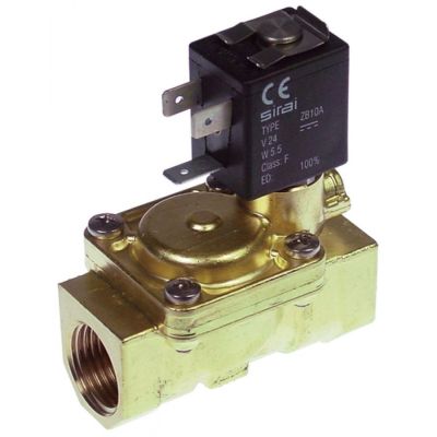 Electrovalva Sirai 1/2", serie L180, bobina ZB10A 24VDC - 370305