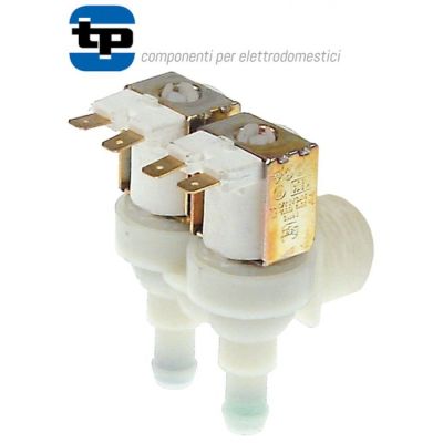 Electrovalva, 2 Cai, unghiulara, 230V, intrare ¾", iesire 11,5mm, plastic, TP - Cod 370337