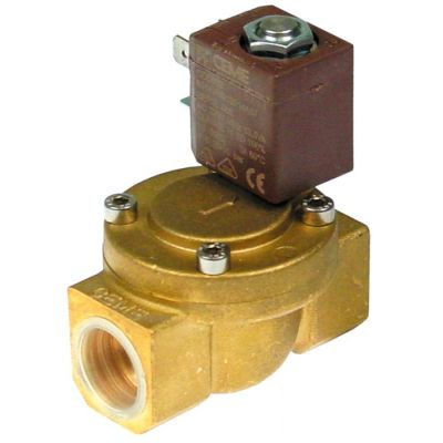 Electrovalva CEME 1/2", 230 V, L 60 mm, t. max. 90°C, interval presiune 0,25 - 10 bari - 370348