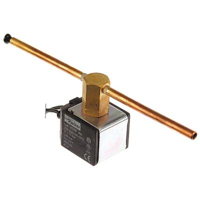 Electrovalva NC, bobina tip YB09 cu cabluri, 230 V, presiune 0-10 bar - 370366