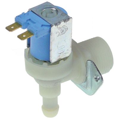 Electrovalva unghiulara 230 V, intrare ¾", iesire 11,5 mm, t. max. 90 °C, debit 2,5 l/min, TP - 370449