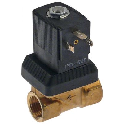 Electrovalva alama cu 2 cai 1/2", 24V AC, DN 13mm, t.max. -10 +90°C - 370464