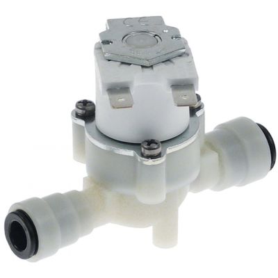 Electrovalva 230 V cu conectare rapida, intrare 8 mm, iesire 10 mm, raport ciclic 100% - 370481
