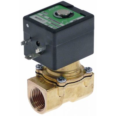 Electrovalva 24 V alternativ, racorduri 1/2", L 52 mm, deschidere nominala 12,5 mm, p max 7 bari - 370509