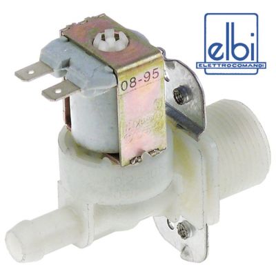 solenoid valve single straight 120V input ¾" - Code 370529