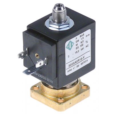 Electrovalva 3 Cai, 230 V CA, con extern, deschidere nominala 1,5 mm, ODE - Cod 370541