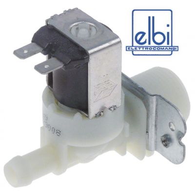 solenoid valve single straight 220-240V AC inlet 3/8" outlet 11,5mm input 5,5l/min