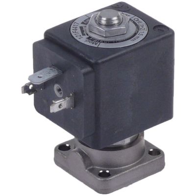 solenoid valve 2-ways 24V DN 1,5mm slide-on receptacle DIN PARKER type series 121F