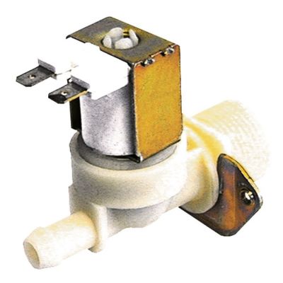 solenoid valve single straight 230V AC inlet ¾" outlet 11,5mm 10 TP plastic