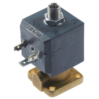 solenoid valve 2-ways 230 VAC L 34mm t.max. 150°C CEME type series 62 coil type 688 p max 15bar 50Hz