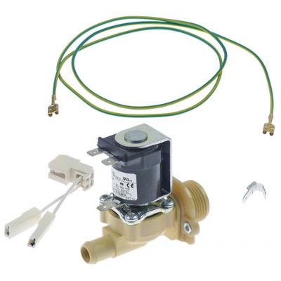 solenoid valve kit straight 230V AC inlet ¾" outlet 14,5mm input 8l/min DN10 t.max. 90°C MÜLLER