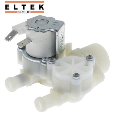 solenoid valve double straight 230V inlet 3/4 outlet 11,5mm input 7l/min DN10 ELTEK
