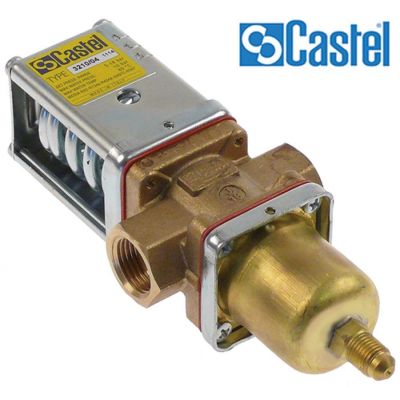 cooling water regulator G 1/2" type 3210/04 pressure range 5-18bar water pressure max. 10 bar