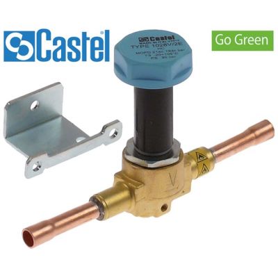 solenoid valve body type 1028V/2S.E p max 35 bar connection ODS 1/4" -20 +105°C refrigeration