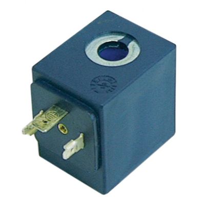 Bobina electrovalva Sirai 230 V, 24 VA, model Z110A - Z114A - Z134A - Z130A L 48 x 42 mm, H 43 mm, interior ø 14/10,5 mm - 371077