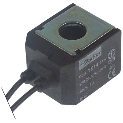 Bobina electrovalva Parker YB14, 230 V, 14 W, lungime cablu 1000 mm - 371098