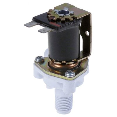 solenoid valve angled 240V inlet 3/8" SINGER outlet 3/8"