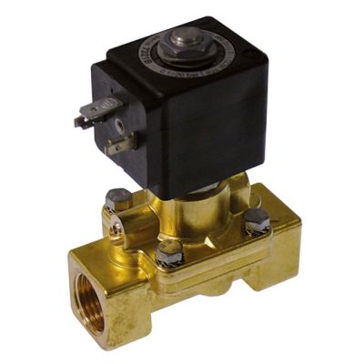 Electrovalva 1/2" Parker 7321(PM133), bobina DZ02A2, 24V alternativ, L 72 mm, deschidere nominala 12 mm, priza DIN, max. 20 bari - 371182