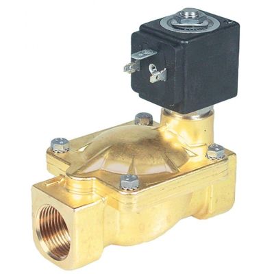 Electrovalva 3/4" Lucifer Parker 7321(PM133), bobina DZ06S6, 230 V, deschidere 20 mm, presiune 0,1-20 bari, temperatura maxima 90 °C, priza DIN - 371183