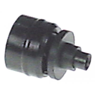 Reductor, debit 5l/min, gama de presiune 1 la 10 bari, toleranta ±25%, negru - Cod 371239