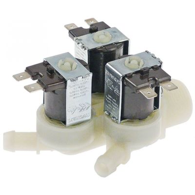 Electrovalva tripla, plana, 230 V, intrare 3/4", iesire 11,5 mm, deschidere nominala DN10, EATON (INVENSYS) - 372025