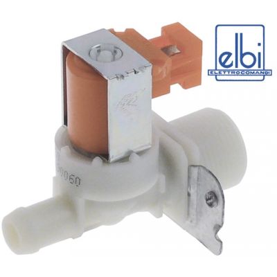 Electrovalva dreapta ELBI 230 V, intrare 3/4", iesire 13,5 mm, apa calda t.max. 90°C, raport ciclic 100% - 373011