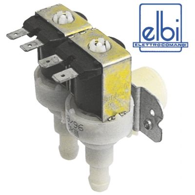 Electrovalva dubla unghiulara 230 V, intrare 3/4", iesire 11,5mm, deschidere nominala DN10, ELBI - 373019
