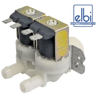 Electrovalva dubla dreapta 230 V, intrare 3/4", iesire 11,5 mm, deschidere nominala DN10, ELBI - 373021
