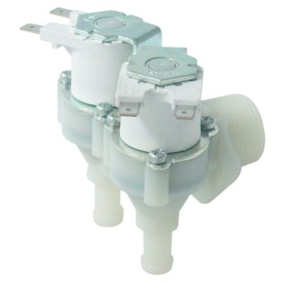 Electrovalva dubla unghiulara 230 V, intrare 3/4", iesire 11,5 mm, deschidere nominala DN10, RPE - 374019