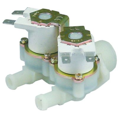 Electrovalva cu 2 iesiri, 230V, intrare 3/4", iesire 11,5 mm, deschidere nominala DN10, RPE - 374021