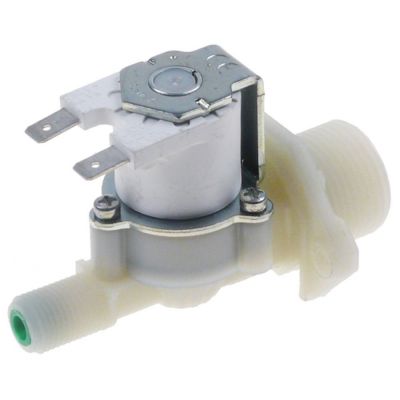 solenoid valve single straight 230V inlet ¾" 10 RPE flow regulating valve outlet green