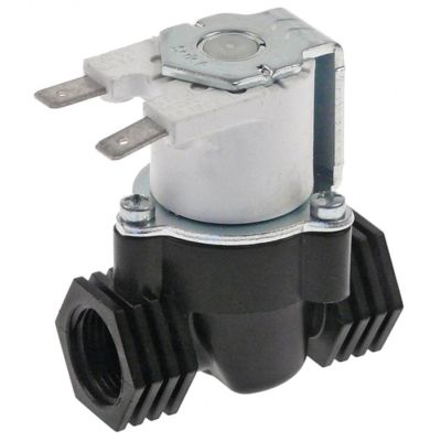 solenoid valve single straight 230V AC inlet 3/8" IT outlet 3/8" ITmm 11 t.max. °C