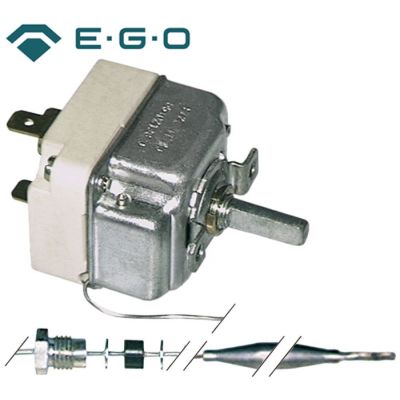 Termostat 30-110 °C, contact 16 A, bulb ø 6x138 mm, lungime capilar 900 mm, presetupa M9x1 - 375001