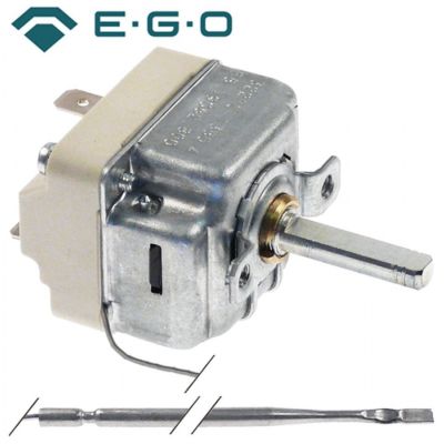 Termostat 55-320°C, contact 16A, bulb ø 3,1 x 226 mm, lungime capilar 870 mm - 375002