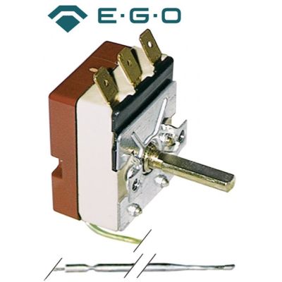 Termostat 0-90 °C, bulb ø 3,1 x 242 mm, capilar 1430 mm - 375085