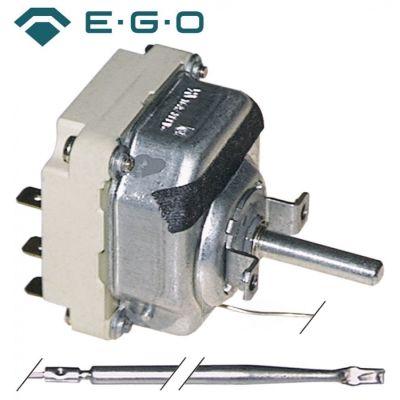 Termostat 140-360 °C, cu 3 contacte 16 A, dimensiuni bulb ø 4 x 292 mm, lungime capilar 990 mm - 375101